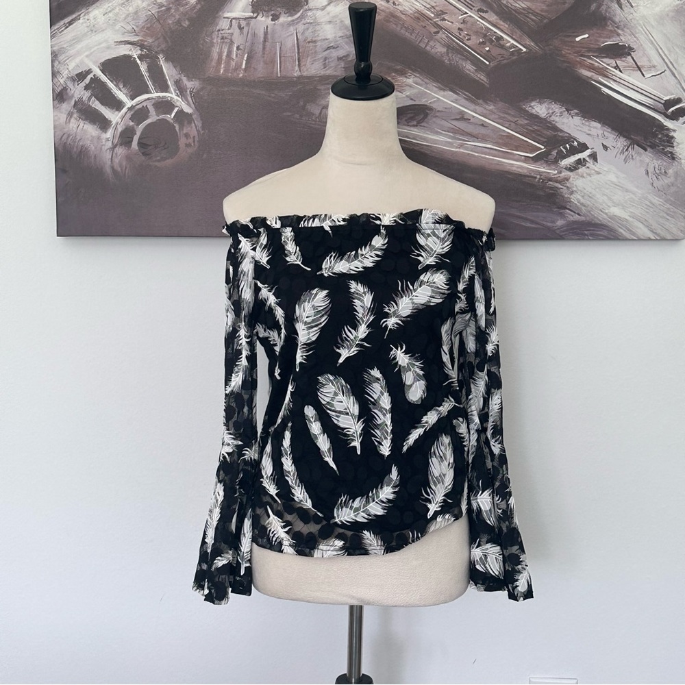 Off the shoulder blouse